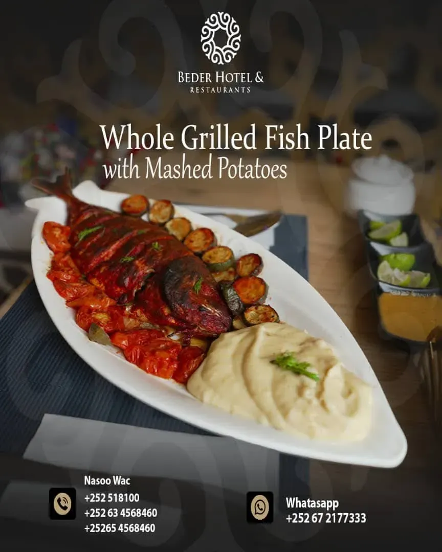 Whole Grilled Fish Plate